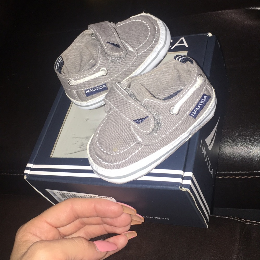 New Nautica baby infant shoes size 1c 1